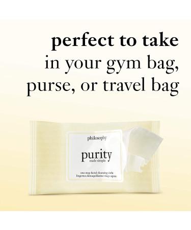 Philosophy Purity Made Simple Cleansing Cloths - 15 count - Buy Online on GoSupps.com