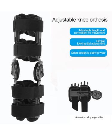 Hinged Knee Brace | Adjustable Immobilizer for Post-Operative Recovery & Support | International Shipping Available - Buy Online on GoSupps.com