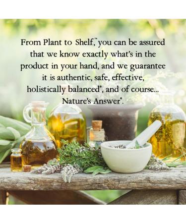 Nature's Answer Calendula Flowers with Organic Alcohol 1-Fluid Ounce | Immune Support | Promotes Blood Regulation | Natural Metabolizer - Buy Online on GoSupps.com