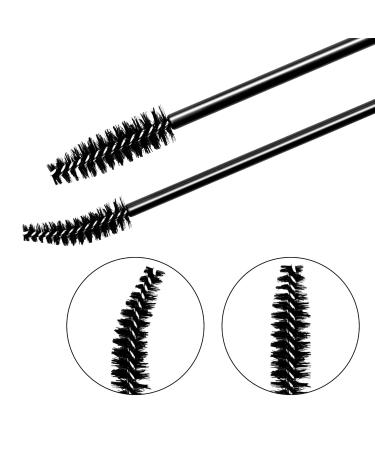100 Disposable Eyelash Brushes - Aiyong Eyelash Applicator for Mascara & Extensions Black Eyebrow Brushes for Makeup Tools - Buy Online on GoSupps.com