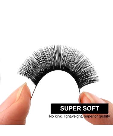 Fenshine Single Volume Eyelashes - Soft Classic Matt Black Extensions (Mix 8-15mm 0.15 D Curl) - Professional Eyelash Extension Accessories for Stunning Looks - Buy Online on GoSupps.com