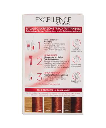 Shop EXCELLANCE N.6 54 Blonde Scuro Mogano Ramato | Premium Hair Dye for Vibrant Color | International Shipping Available - Buy Online on GoSupps.com