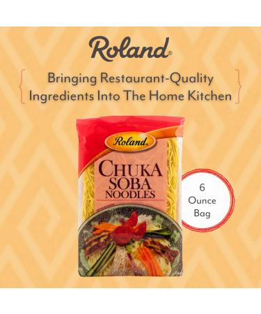 Roland Foods Chuka Soba Noodles  Specialty Imported Food  6-Ounce Package (Pack of 8) - Buy Online on GoSupps.com