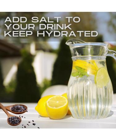 Himalayan Black Salt - Kala Namak Fine- 2kg Kala Namak - Contains 84+ Minerals - Perfect for Cooking - Buy Online on GoSupps.com