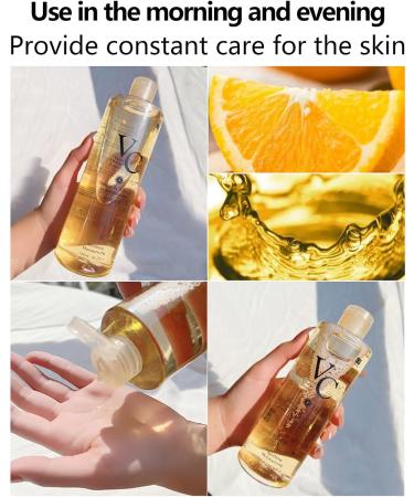 Toner VC essences hydratantes pour le visage texture rafra chissante facile absorber apaise les peaux s ches pour tous les types de peau (300 ml) - Buy Online on GoSupps.com