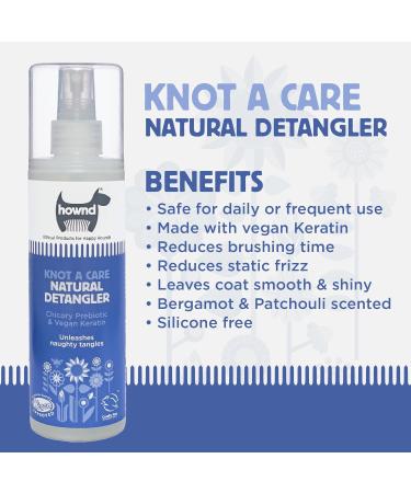 HOWND Knot A Care Dog Detangler Spray 100% Natural - Dematting & Detangling Solution 250ml - Buy Online on GoSupps.com