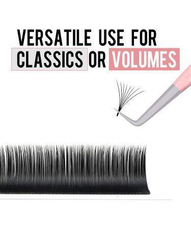 Fiber Tip Lash Tweezers - Professional 90 Degree Precision Tool Set for Eyelash Extensions | Pink Tweezers for Lash Suppliers - Buy Online on GoSupps.com