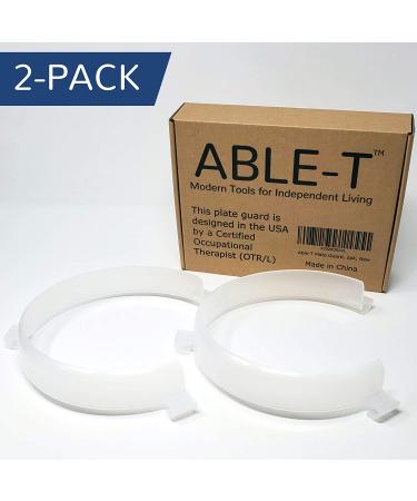 2 Pack - Able-T Plate Guard | Fits 9 to 12 Plates | Designed by OTR/L | Brown Box - Buy Online on GoSupps.com