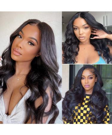 8A Grade Brazilian Body Wave Bundles - 100% Unprocessed Virgin Hair Extensions (Nature Black 16-20 inch) | Premium Human Hair Weave - Buy Online on GoSupps.com