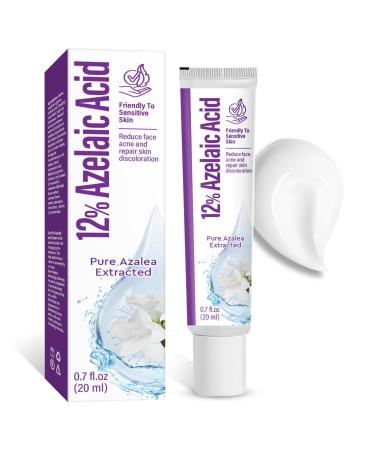 Azelaic Acid Cream Azelaic Acid 12% Facial Serum Skin Hyaluronic Acid and Niacinamide Redness Relief Purple