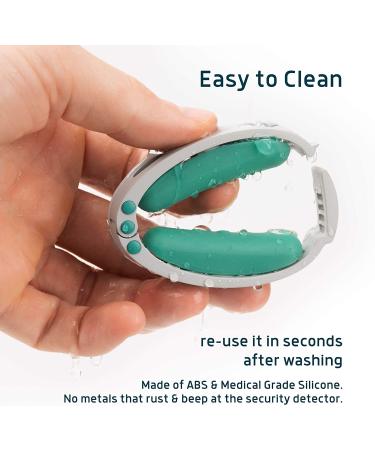 Confidence Clamp by Lunderg - Adjustable Urinary Incontinence Clamp with Travel Bag - Recommended by Doctors - Buy Online on GoSupps.com