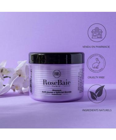 RoseBaie Roseberry antiyellow mask especially for blondes 500 ml - Buy Online on GoSupps.com