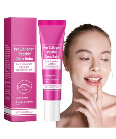 Generisch Moisturizing Lip Balm Wet Lip Balm | Natural Moisturizing Lip Balm | Non-greasy Gloss Stick for Birthday New Year White