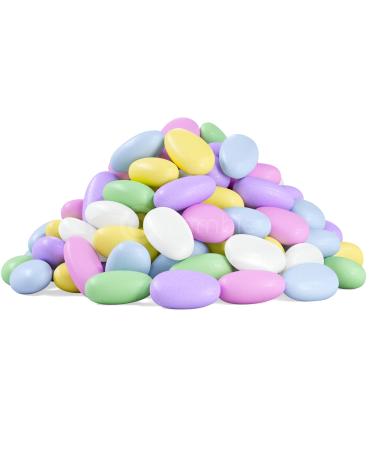 Cambie Jordan Almonds | Pastel Candy Almonds in Assorted Colors | Premium Roasted Almonds with a Sweet Sugar Coating | For Weddings, Parties and Holidays (1 lb) 1 Pound (Pack of 1)