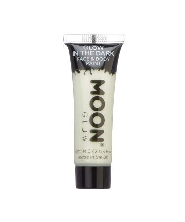 Moon Glow   Glow in the Dark Face & Body Paint - 0.42oz Invisible   Phosphorescent - Charge to Glow