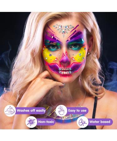  AOOWU Face and Body Paint 30g Face Paint Makeup Face Paint Face Colors Makeup Kids Tummy Pregnancy - Buy Online on GoSupps.com