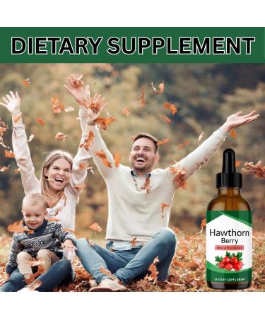 Mysurty Hawthorne Berry Liquid Drops | Hawthorne | Hawthorn Supplement | Drops for Men & Women Pack 3 - Buy Online on GoSupps.com