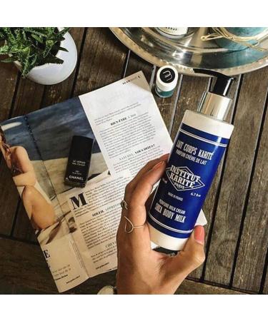 Institut Karit Paris Shea Body Milk Cream 200ml | Nourishing Hydration for Soft Skin | International Shipping Available - Buy Online on GoSupps.com