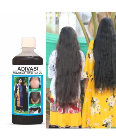 Buy Original Adivasi Herbal Hair Oil - Pure Ayurvedic Nilgiri Oil 250ml | Best for Healthy Hair - Buy Online on GoSupps.com