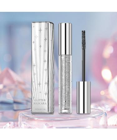 Mascara paillettes mascara paillettes pour cils Mascara allongeant les cils sans taches - Mascara volumineux et charmant longue dur e pour femmes maquillage pour les yeux d'halloween 1# - Buy Online on GoSupps.com