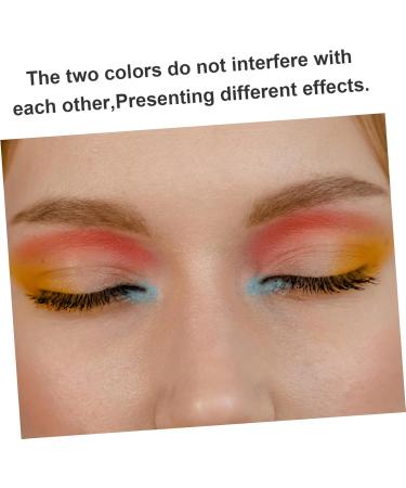 Baluue 4 Double Ended Eye Shadow Stick Makeup Accessory Eyeshadow Applicator Oval Makeup Tool Sponge 6.1x1CM As Shown - Buy Online on GoSupps.com