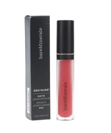 bareMinerals Gen Nude Matte Liquid Lipcolor Swank 0.13 fl oz (4 ml)