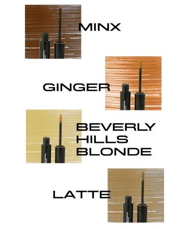 Damone Roberts Ginger Tinted Eyebrow Gel - Long-wear Auburn Brow Gel with Micro-fibers - Made in USA - Buy Online on GoSupps.com