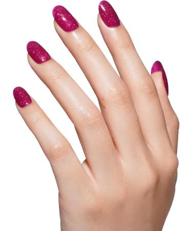 Bluesky Gel Nail Polish 10ml Glimmer Burgundy - LVM02 Pink Soak-Off Gel Polish for 21 Day Manicure Professional Salon & Home Use Requires Curing Under UV/LED Lamp - Buy Online on GoSupps.com