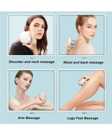 Rechargeable Waterproof Scalp Massager - Dilwe Head Massage Device with 4 Rotating Heads for Plump Hair | International Shipping Available - Buy Online on GoSupps.com