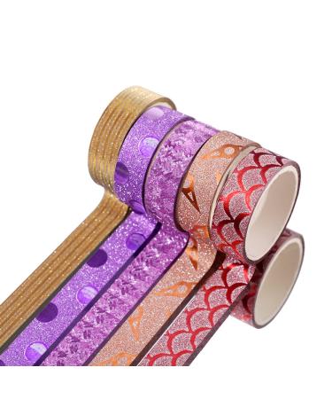 30 Rolls Washi Masking Tape Set - Decorative Craft Tape Collection for DIY, Gift Wrapping - Colorful Designs and Patterns - Buy Online on GoSupps.com