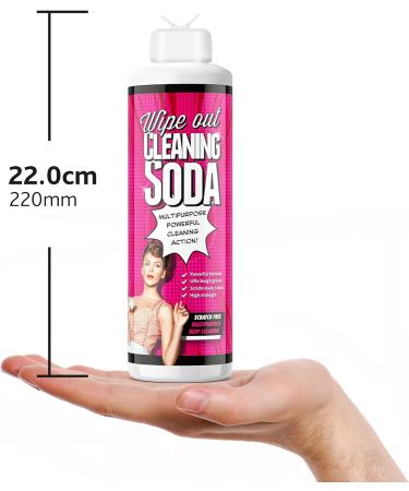 Wipeout Baking Soda Bicarb & White Vinegar Spray - Household Cleaning Duo (2x 500ml) - Buy Online on GoSupps.com