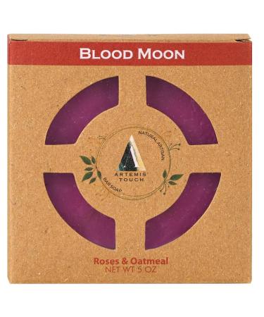 Artemis Touch Cold Pressed Artisan Soap 5 oz - Blood Moon (Roses & Oatmeal) | Natural & Eco-Friendly International Shipping - Buy Online on GoSupps.com
