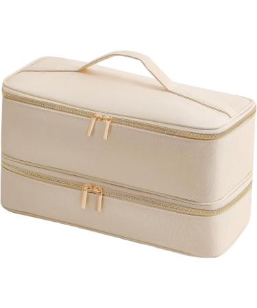 Stylish Travel Hair Dryer Storage Solution - Compact 31cmx15cmx16cm Organizer in White | Perfect for International Travel - Buy Online on GoSupps.com