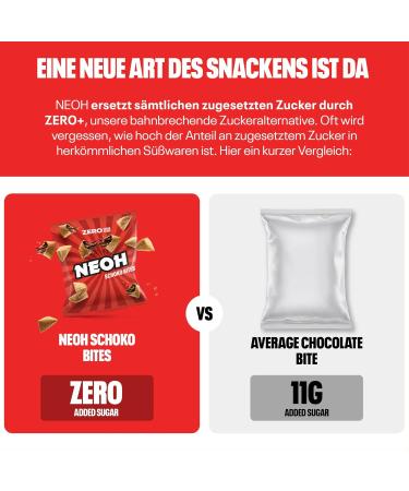  NEOH NEOH Chocolate - No Sugar Added - 100 kcal per serving - With Creamy Hazelnut and Cocoa Filling - Perfect for On the Go or as a Cereal Substitute - 20 x 29g - Buy Online on GoSupps.com