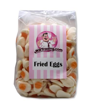 Fried Eggs Novelty Jelly Foam Sweets 1KG Sharebag