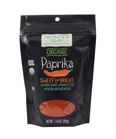 Frontier Co-op Organic Paprika Sweet & Bright 7.16 oz (203 g) - Buy Online on GoSupps.com