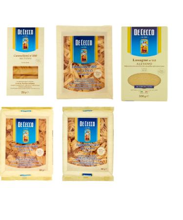 Italian Gourmet E.R. Kit de test De cecco all'uovo P tes avec uf 1 x 250 g 4 x 500 g + Italian Gourmet Polpa 400 g