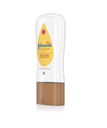 Johnson's Baby Oil Gel with Shea and Cocoa Butter - Ideal for Baby Massage - 6.5 fl. oz - Buy Online on GoSupps.com