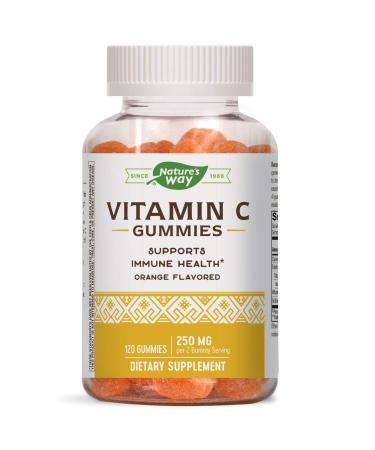 Nature's Way Vitamin C Gummies Orange 250 mg 120 Gummies