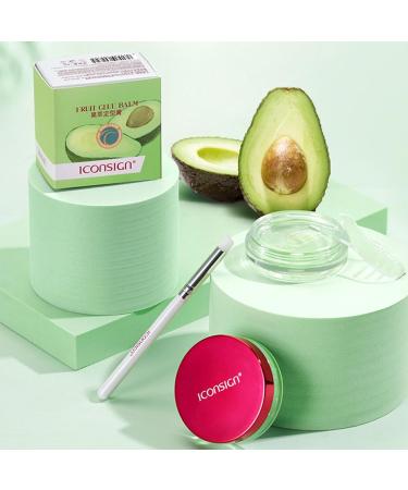 Lash Glue Balm - Natural Avocado Purslane Eyelash Lifting Adhesive 0.28oz Lash Lift Glue Strong Viscosity and Water Solubility for Eyelash Perming Eyebrow Styling Zukpumne - Buy Online on GoSupps.com