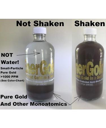 EnerGold Pure Gold ORMUS Manna with Platinum, Silver & Copper - Deep-Purple Monoatomic-Colloidal Gold - Buy Online on GoSupps.com