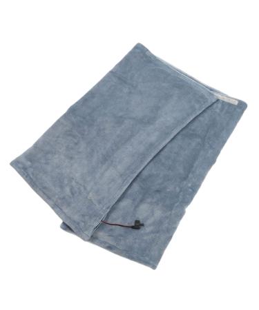 FDIT Heated overmapping cover USB heating ceiling constant temperature overheating protection fast heating for office and camping (gray blue)