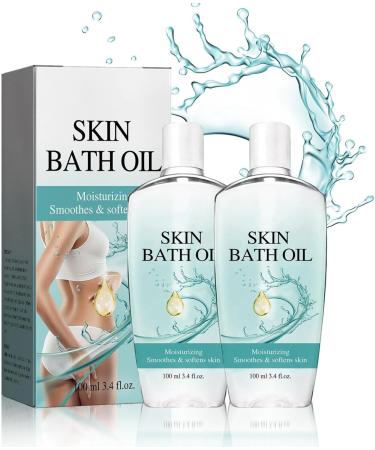 sjfscqr Original Skin So Soft Bath Oil, Moisturizing Skin Smoothing and Softening Dry or Rough Skin, Bath Oil for Smooth Skin, for Women and Men