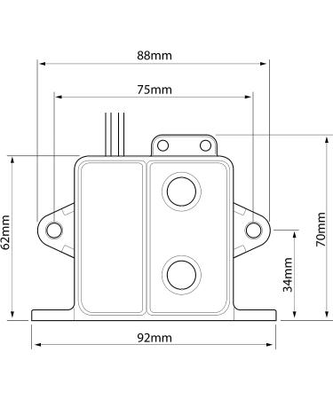 Whale BE9003 Electric Field Sensor Switch  12V or 24V  Suitable for Up to 20 Amps Black - Buy Online on GoSupps.com