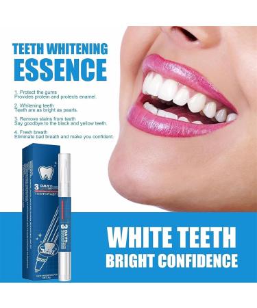 Teeth Whitening Pen Teeth Whitening Essence Pen Instant Teeth Stain Remover Pen Teeth Cleaning Serum Reduce Yellowing - Buy Online on GoSupps.com