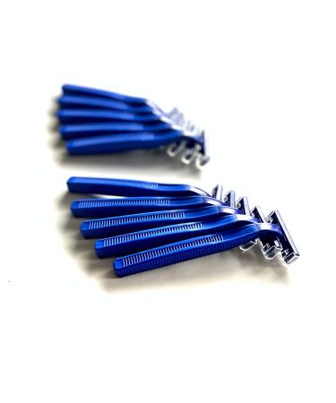 Premium Disposable Razor Blades - 40 Pack Stainless Steel Twin Blade Shavers for Men & Women with Aloe Vera - Hospitality Quality - Buy Online on GoSupps.com