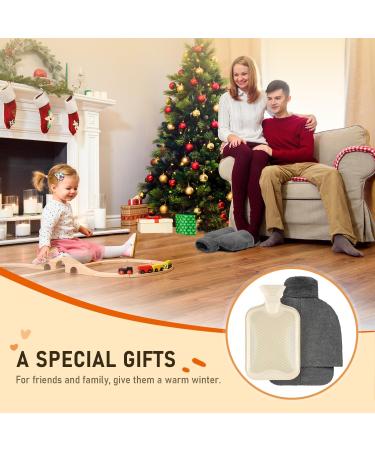 Ktueov Electric-Free Foot Warmer Heat Bottle 2L - Soft & Warm Heating Solution for Adults (Size 35-45) - Perfect for Home & Office - Buy Online on GoSupps.com