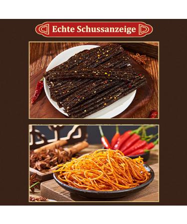 Buy McKona Spicy Latiao 62g - Gluten-Free Hot & Spicy Chinese Snack Sticks - Perfect for Office Snacking (5 PCs) - Buy Online on GoSupps.com