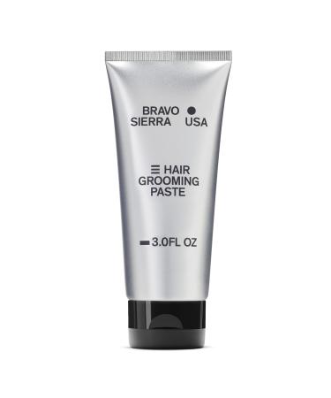 Hair Grooming Paste by Bravo Sierra - White Vetiver & Cedarwood - Light Hold with Natural Matte Finish - Non-Greasy and Non-Sticky Formula for All Hair Types - Vegan & Cruelty-Free