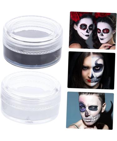  Mipcase Mipcase 2 Pieces Cosmetic Wax Skin Wax Cosplay Makeup Eyeliner Waterproof Makeup Kit Skeleton Painting Beeswax Microcrystalline Supplies White Human Body - Buy Online on GoSupps.com